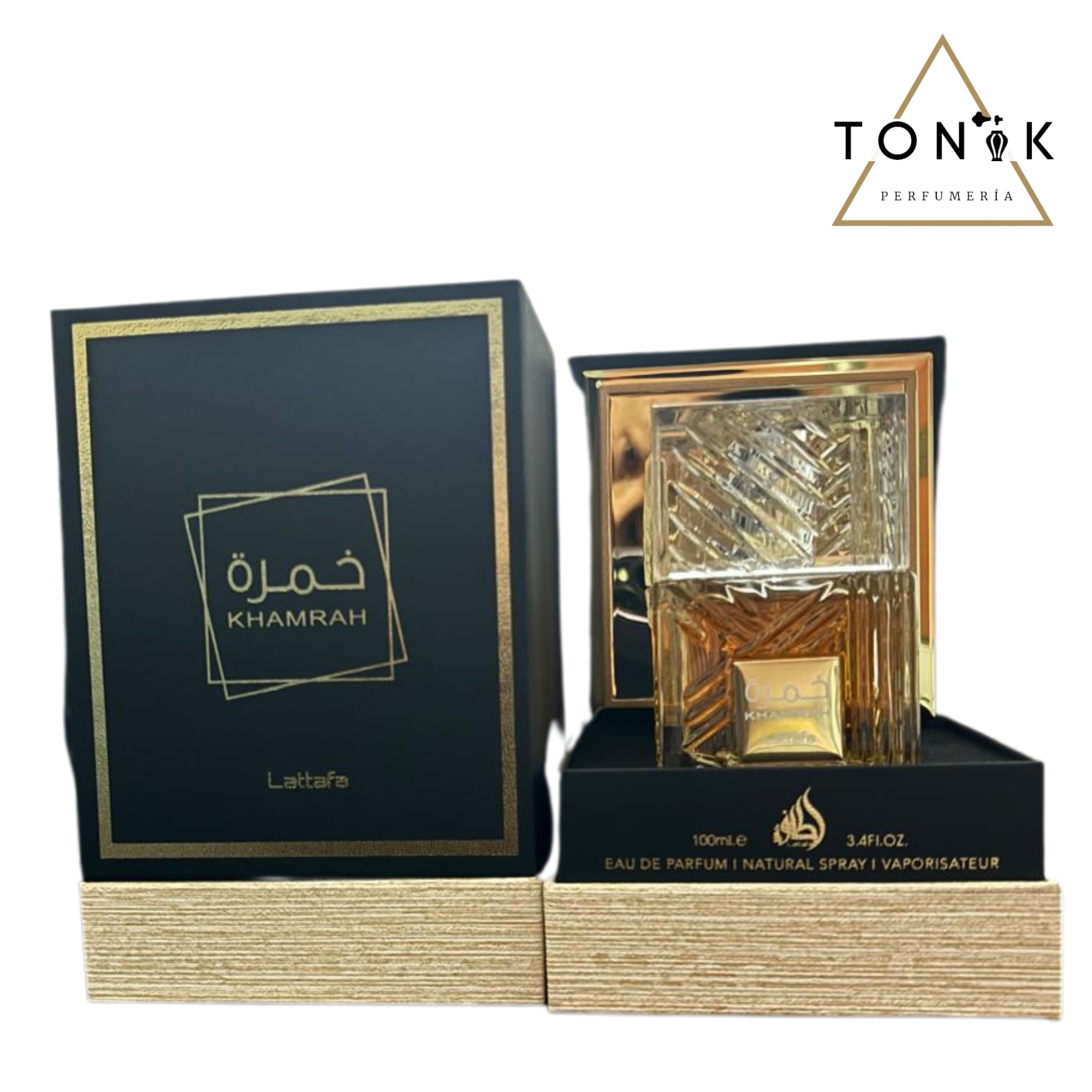110190 Perfume 1.1. Cofre de Lujo Khamrah Lattafa